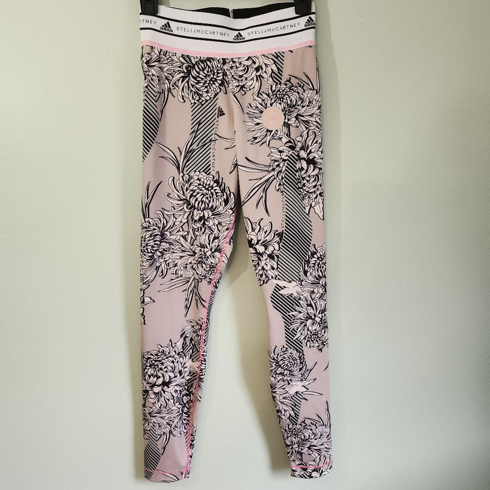 ADIDAS by Stella McCartney GL7343 Future Playground Floral Gym Legging Wms S